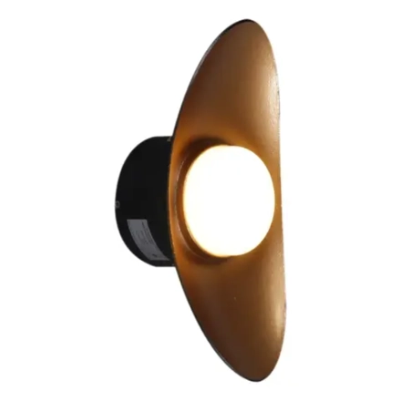 86868-9.2-001JH LED7W BK+GD светильник настенный Reluce, LED