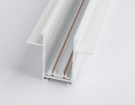Шинопровод встраиваемый под ГКЛ 12,6мм Magnetic 220V GL1009 WH белый IP20 2000*62.5*56 (заглушки в комплекте)