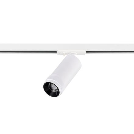 ST385.536.20 Св-к трек. Zoom Белый LED 1*20W 3000K 1 800Lm Ra 10-55° IP20 D65xH145 220V