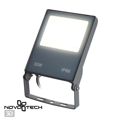358578 STREET NT21 393 темно-серый Ландшафтный светильник (прожектор) IP66 LED 30W 4000K 100-300V ARMIN