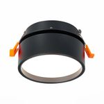 ST651.438.14 Встраиваемый поворотный светильник Черный LED 1*14W 3000K 1 100Lm Ra&gt;90 120° IP20 D105xH68 170-240VV