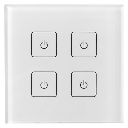 INTELLIGENT ARLIGHT Сенсорная панель DALI-901-11-ADDR-DIM-DT6-IN White (BUS) (IARL, IP20 Пластик, 3 года)