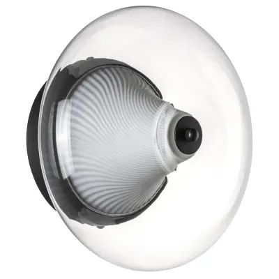612017 Люстра PALERMO 8W LED 350LM G ЧЕРНЫЙ/ПРОЗРАЧНЫЙ 3000K Lightstar