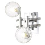 Бра Crystal Lux LUXURY AP2 CHROME 2271/402