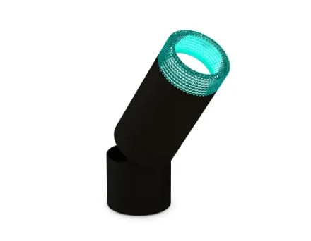 Крепеж накладной поворотный A2221 BK черный D60*H50mm Out45mm (для корпуса D60mm)