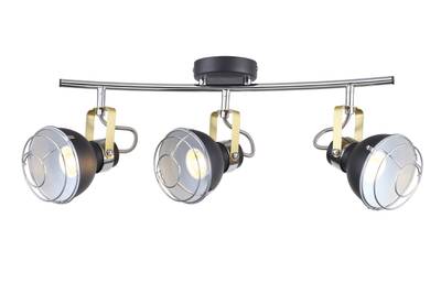 Настенный светильник Escada 1135/3A E14*40W Black/Chrome