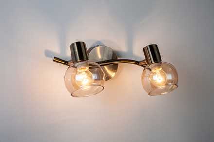 Настенный светильник Escada 662/2A E14*60W Antique brass