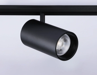 Светильник светодиодный трековый для шинопровода Magnetic GL3846 BK черный IP20 30W 4200K 48V 24° D77*138
