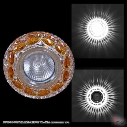 00757-9.0-001CN MR16+LED3W CL+TEA светильник точечный Reluce, GU5.3х1