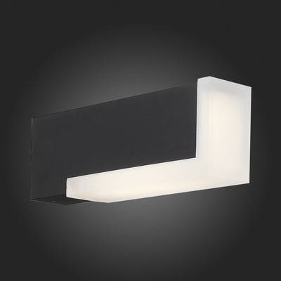 SL096.401.02 Светильник уличный настенный ST-Luce Черный/Белый LED 1*6W 4000K