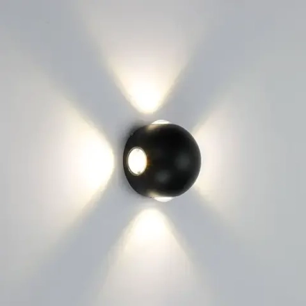 Фасадный светильник Arte Lamp CONRAD A1545AL-4BK, 4хLED