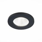 ST704.438.10 Св-к встр. Черный LED 1*10W 3000K 900Lm Ra&gt;90 38° IP20 D80xH60 170-240V