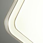 7613/CL PALE SN 169 Светильник пластик/белый/серебристый/золотой LED 30Вт 4000К 350х350 IP43 SEVA