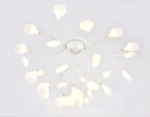 Потолочная люстра TR3011/27 WH/FR белый/матовый G4*27 max 20W D730*430 (лампы LED G4 1.5W 4200K в комплекте)