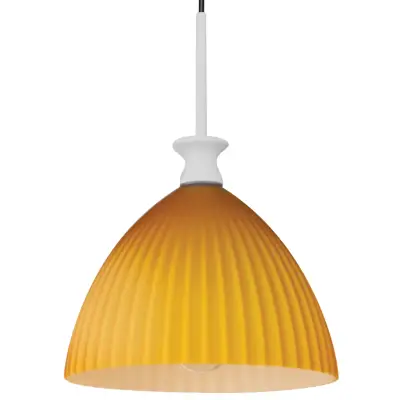 810023 Подвес AGOLA 1х40W E14 ХРОМ/ЯНТАРЬ Lightstar