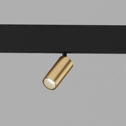 Slim Magnetic Трековый светильник 5W 4200K Cantors латунь 85036/01
