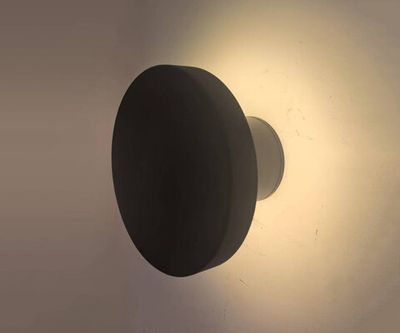 Настенный светильник уличный Мети черный  d16 h10 Led 12W (3000K)