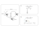 Настенно-потолочный спот в стиле лофт TR8605/3 WH/GD белый/золото E27*3 max 40W D325*230