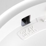 7659/40L MITRA LED SN 52 Светильник пластик/белый LED 40Вт 3000/4000K D495 IP40 ALFA WHITE