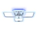 Потолочный светодиодный светильник с пультом FA534/2+2 CH хром 105W 580*420*130 (ПДУ РАДИО 2.4G)