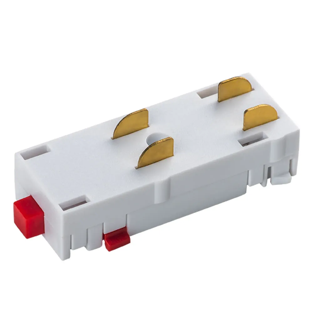 505106 Соединитель трековый однофазный TETA I-образный БЕЛЫЙ для PRO Lightstar