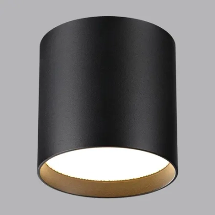 7129/8CL HIGHTECH ODL26 325 светильник черный/металл IP20 LED 8W 480Лм 3000K/4000K/6000K 120° 220-240V OBEN