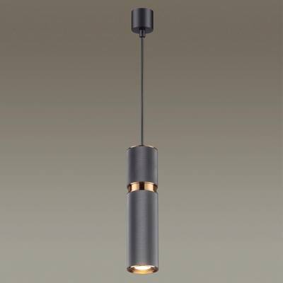 4743/5L L-VISION ODL20 473 серый/золотой Подвес GU10 5W 220V AFRA