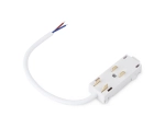Ввод питания для шинопровода Magnetic 220V GL1101 WH белый IP20 200*28.5*18