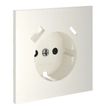 VLS001013 Накладка для розетки с заземлением и защитными шторками, с USB A+C, S70 (хлопок). (ТМ Maytoni)