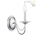 8034/1W CLASSI LN26 082 металл/стекло, хром/прозрачный Бра E14 1*40W 220V INCANTO