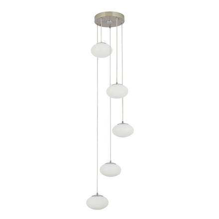 Citilux ATMAN SMARTCL226A051 LED RGB Умная каскадная люстра Матовый Хром