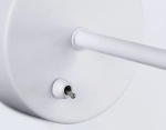 Накладной спот с выключателем в стиле лофт TR8135 WH белый E27 max 40W D120*290