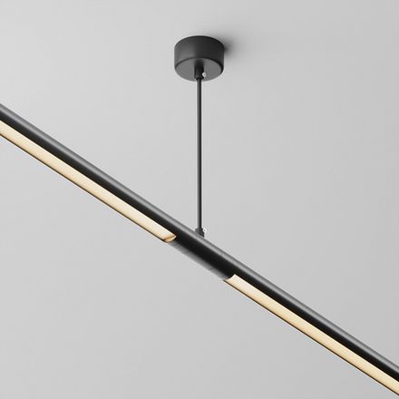 Прямой коннектор для системы Shelf с вводом питания, CA013IC-P-B. TM Maytoni