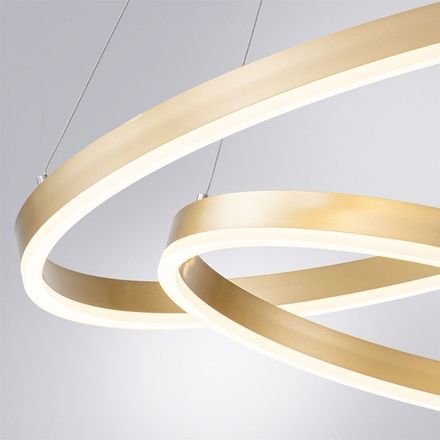 Подвесная люстра Arte Lamp SIREN A2548SP-75GO, 1хLED