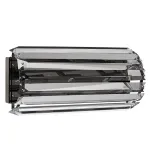 722660 Бра LIMPIO 6х20W G9 ЧЕРНЫЙ ХРОМ/ПРОЗРАЧНЫЙ Lightstar