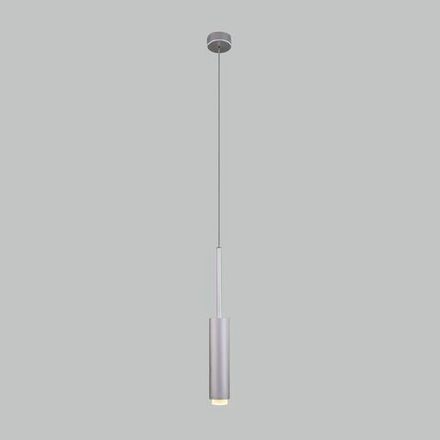 Подвесной светодиодный светильник 50203/1 LED матовое серебро