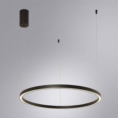 Подвесная люстра Arte Lamp SMOOTH A2223SP-1BK, 1хLED