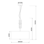 Подвесная люстра Arte Lamp TAYGETA A4097SP-5CC, 5хE27