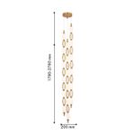 Потолочная люстра Perler 4559-3PC. ТМ Favourite