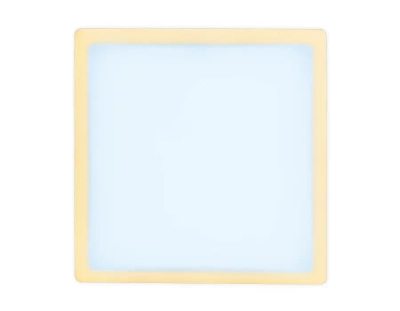 Встраиваемый cветодиодный светильник с подсветкой DCR337 24W+6W 6400K/3000K 85-265V 230*230*32 (A210*210)