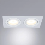 Точечный встраиваемый светильник Arte Lamp TARF A2168PL-2WH, 2хGU10