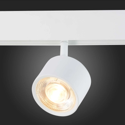 ST353.536.06 Магнитный трековый светильник белый LED 1*6W 3000K 560Lm Ra>80 36° IP20 L120xW81xH138 48V