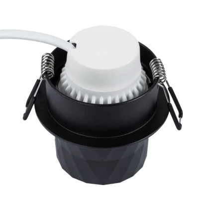 Точечный встраиваемый светильник Arte Lamp FANG A5562PL-1BK, 1хGU10