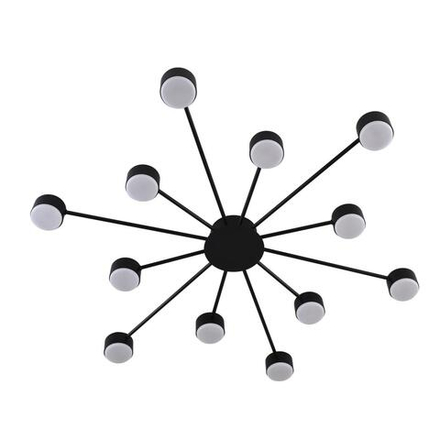 8344/12C COMFI LN26 251 черный, металл Люстра GX53 LED 12*7W 220V TORINA