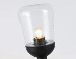 Светильник уличный ландшафтный ST2085 BK/CL черный/прозрачный IP54 E27 max 40W D150*350