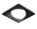 Светильник встраиваемый поворотный точечный TN51917 BK черный GX53 max 12W 115*115*23