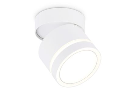 Светильник накладной поворотный TA1444 WH/FR белый/белый матовый GX53 max 12W D85*90