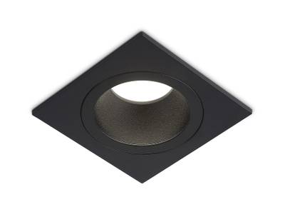 Светильник встраиваемый TN102828 BK/BK черный/черный GU5.3 92*92*50