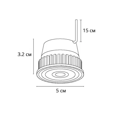 Светодиодный модуль Arte Lamp ORE A22070-5K, 1хLED