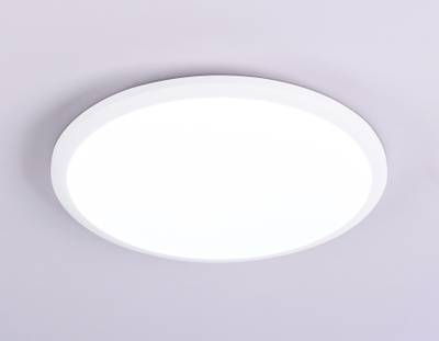 Потолочный светодиодный светильник FZ1231 WH белый IP44 42W 6400К D370*55 (Без ПДУ)